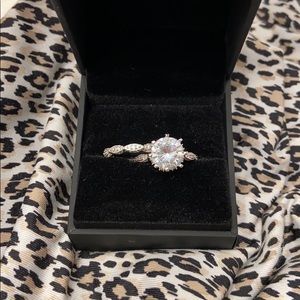 4 carat diamond elegant rings